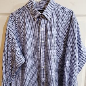Club Room Checkered Button Down Shirt